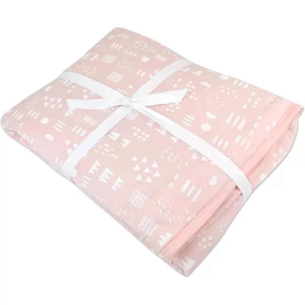 imageHonestBaby Quilted Baby Blankets Reversible Organic Cotton for Infant Boys Girls Unisex Pattern PlayGray One Size1pack Flower Power Reversible Blanket