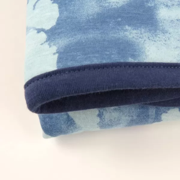 imageHonestBaby Quilted Baby Blankets Reversible Organic Cotton for Infant Boys Girls Unisex Pattern PlayGray One Size1pack Watercolor World Reversible Blanket