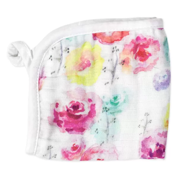 imageHonestBaby unisex baby Organic Cotton Washcloth MultiPack Winter Accessory Set 5Pack Rose BlossomPink One Size US5pack Rose BlossomPink