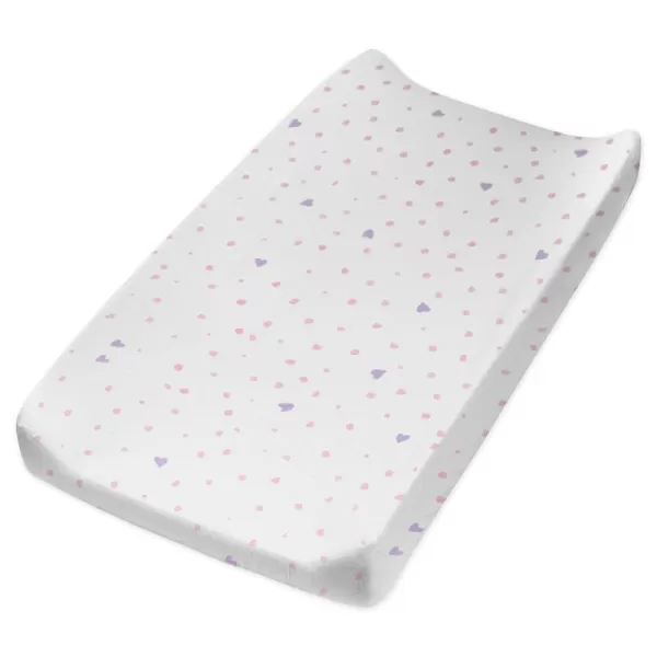 imageHonestBaby Boys Organic Cotton Changing Pad Cover Tossed Skulls One SizeLove dot