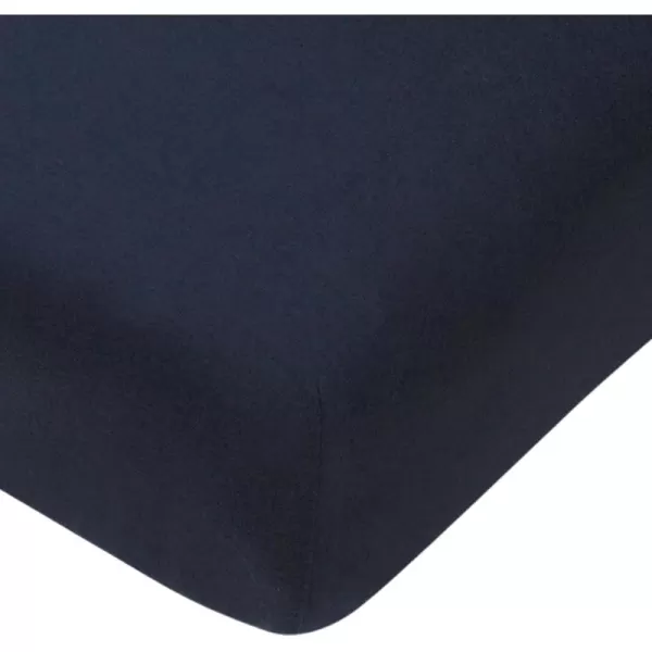 imageHonestBaby Fitted Crib Sheets Fits Standard Mattress Bassinet Mini Prints 100 Organic Cotton Baby Boys Girls Unisex Pink Salt Fitted Crib Sheet One SizeDark Navy Fitted Crib Sheet
