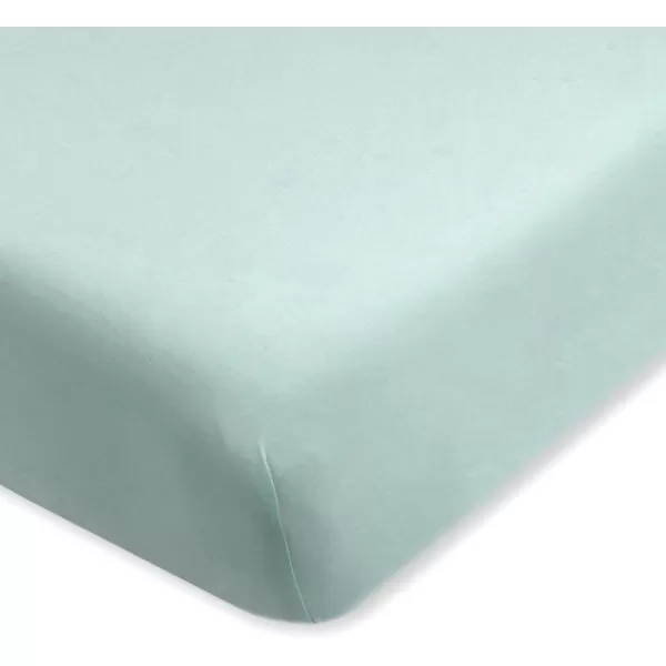 imageHonestBaby Fitted Crib Sheets Fits Standard Mattress Bassinet Mini Prints 100 Organic Cotton Baby Boys Girls Unisex Pink Salt Fitted Crib Sheet One SizeSage Fitted Crib Sheet