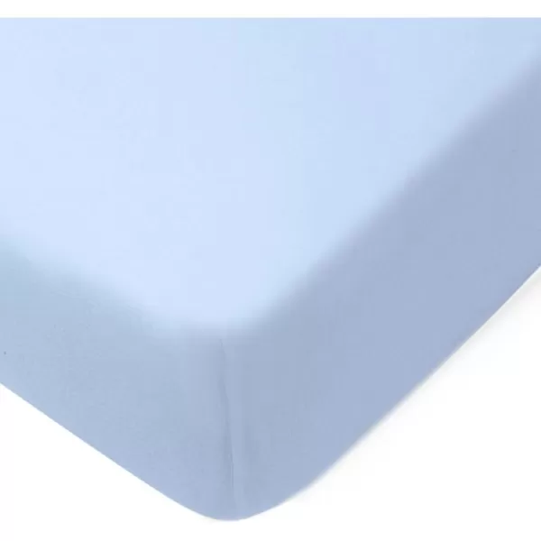 imageHonestBaby Fitted Crib Sheets Fits Standard Mattress Bassinet Mini Prints 100 Organic Cotton Baby Boys Girls Unisex Pink Salt Fitted Crib Sheet One SizeKentucky Blue Fitted Crib Sheet