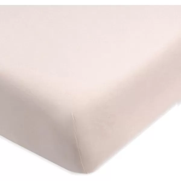 imageHonestBaby Fitted Crib Sheets Fits Standard Mattress Bassinet Mini Prints 100 Organic Cotton Baby Boys Girls Unisex Pink Salt Fitted Crib Sheet One SizePeach Skin Fitted Crib Sheet