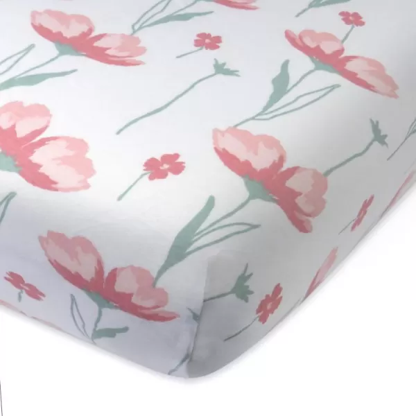 Strawberry Pink Floral