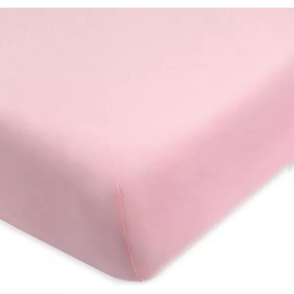 Strawberry Cream Fitted Crib Sheet