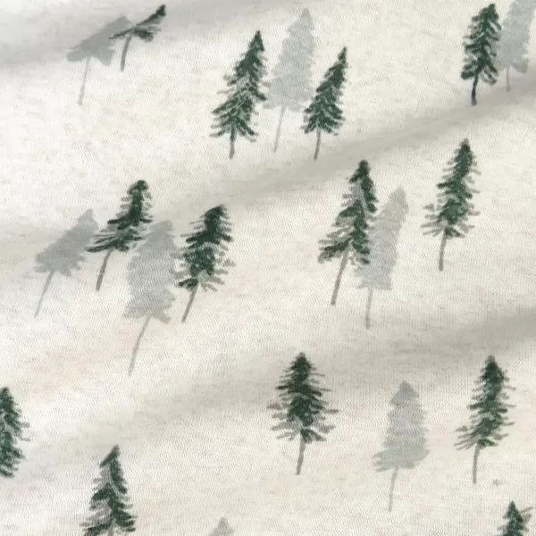imageHonestBaby Baby Holiday 2Piece Pajamas Sleepwear PJs 100 Organic Cotton for Infant Baby and Toddler Boys ampamp Girls UnisexInto the Woods