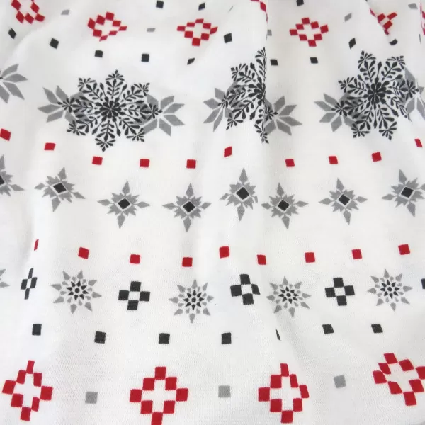 imageHonestBaby Baby Holiday 2Piece Pajamas Sleepwear PJs 100 Organic Cotton for Infant Baby and Toddler Boys ampamp Girls UnisexJumbo Fair Isle
