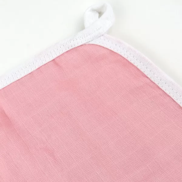 imageHonestBaby Baby Organic Cotton Multilayer Burp Cloths Multipack Bright White One Size4pack Peach Skin Painted Buffalo Check
