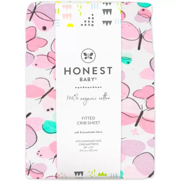 imageHonestBaby Fitted Crib Sheets Fits Standard Mattress Bassinet Mini Prints 100 Organic Cotton Baby Boys Girls and Unisex LEGACY Dots ampamp Dashes One SizeWinginit