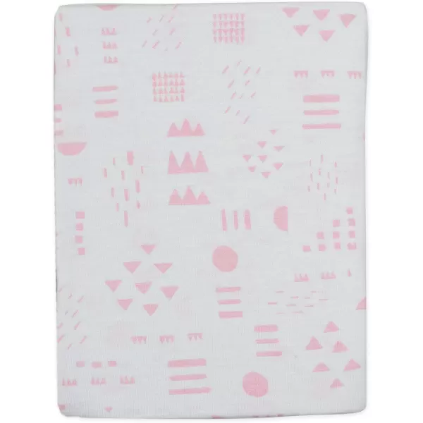 imageHonestBaby Fitted Crib Sheets Fits Standard Mattress Bassinet Mini Prints 100 Organic Cotton Baby Boys Girls and Unisex LEGACY Dots ampamp Dashes One SizePattern Play WhiteLight Blue