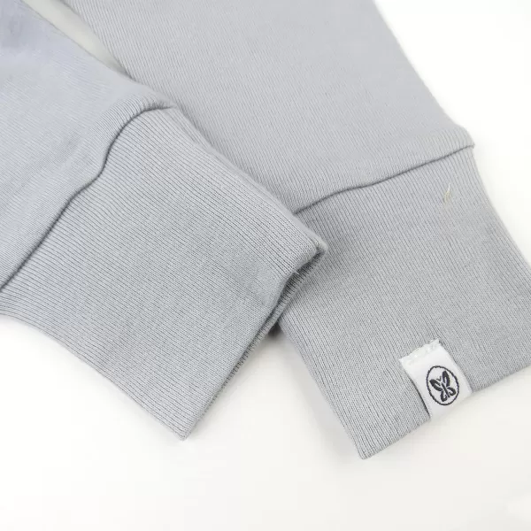 imageHonestBaby Multipack Honest Pants Joggers Pull on 100 Organic Cotton for Infant Baby and Toddler Boys Girls Unisex2pack Dusty Purple Wisteria