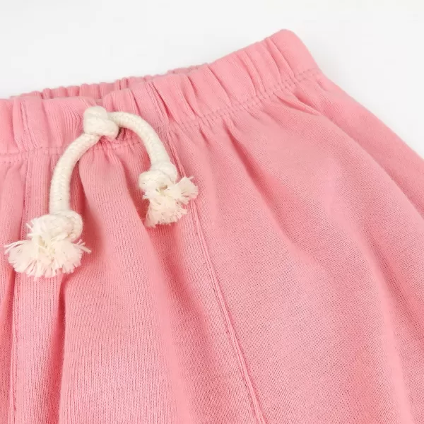 imageHonestBaby Multipack Honest Pants Joggers Pull on 100 Organic Cotton for Infant Baby and Toddler Boys Girls Unisex2pack Pink Ombre