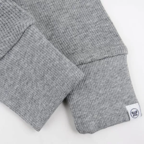 imageHonestBaby Multipack Honest Pants Joggers Pull on 100 Organic Cotton for Infant Baby and Toddler Boys Girls UnisexGray Heather