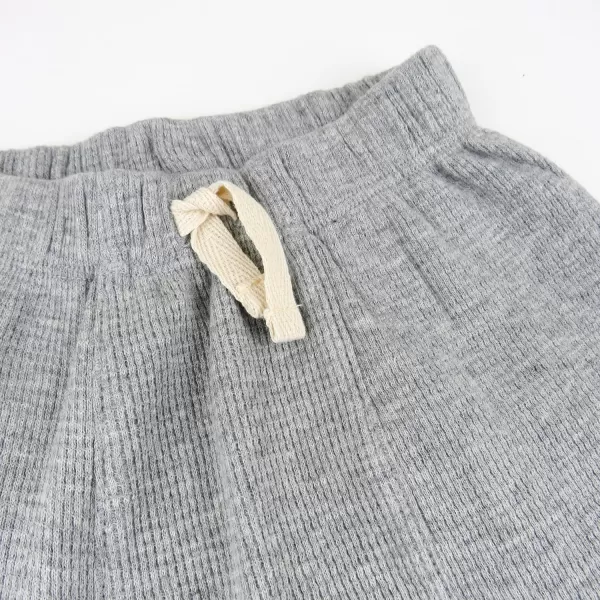 imageHonestBaby Multipack Honest Pants Joggers Pull on 100 Organic Cotton for Infant Baby and Toddler Boys Girls UnisexGray Heather