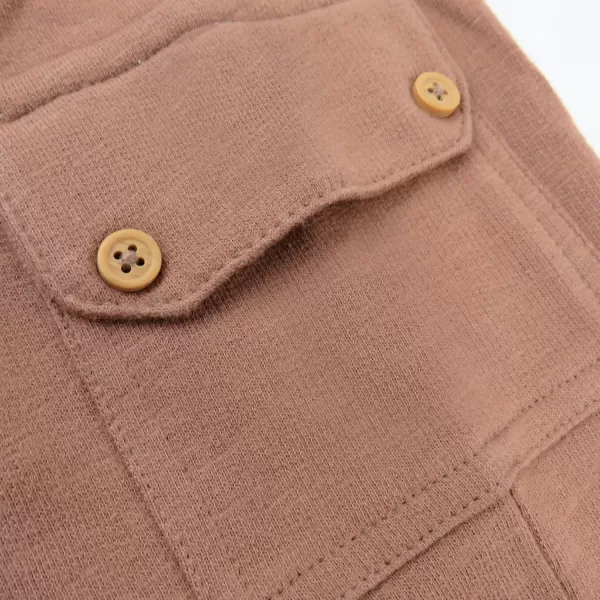 imageHonestBaby Unisex Kids 2Pack Easy Fit Cargo Sweat PantBrown