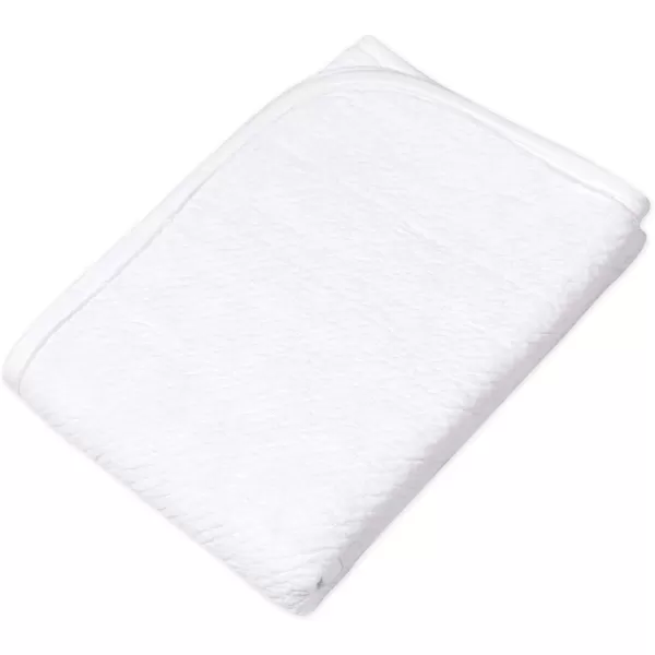 imageHonestBaby unisex baby Organic Cotton Matelasse Reversible Receiving Wearable Blanket Pattern Play WhitePink One Size USCompass