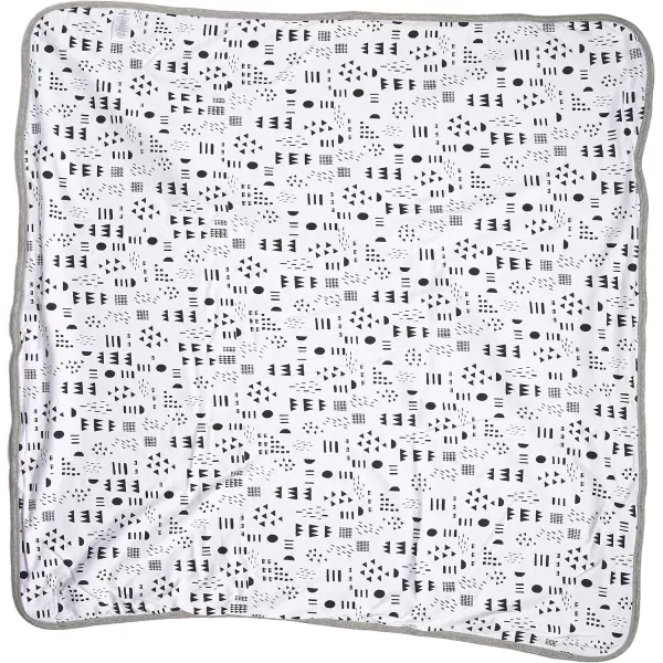 imageHonestBaby unisex baby Organic Cotton Matelasse Reversible Receiving Wearable Blanket Pattern Play WhitePink One Size USPattern Play