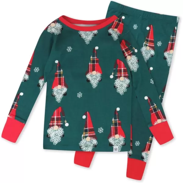 imageHonestBaby Baby Holiday 2Piece Pajamas Sleepwear PJs 100 Organic Cotton for Infant Baby and Toddler Boys ampamp Girls UnisexSecret Santa