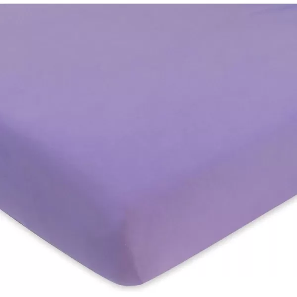 imageHonestBaby Fitted Crib Sheets Fits Standard Mattress Bassinet Mini Prints 100 Organic Cotton Baby Boys Girls and Unisex LEGACY Dots ampamp Dashes One SizePurple