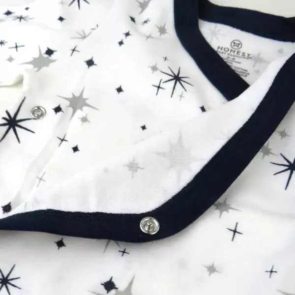 imageHonestBaby Baby 100 Organic Cotton Gift Sets MultipackTwinkle Star Navy