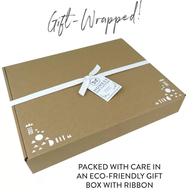 imageHonestBaby Baby 100 Organic Cotton Gift Sets MultipackTwinkle Star Navy