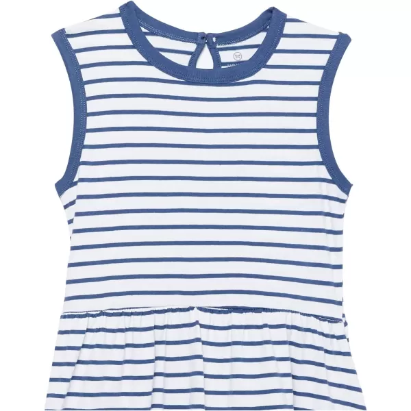 imageHonestBaby Fashion Outfit Sets Tops and Bottoms 100 Organic Cotton for Baby Toddler Girls LEGACY Tiger Time 4TDip Dye Pink and Navy