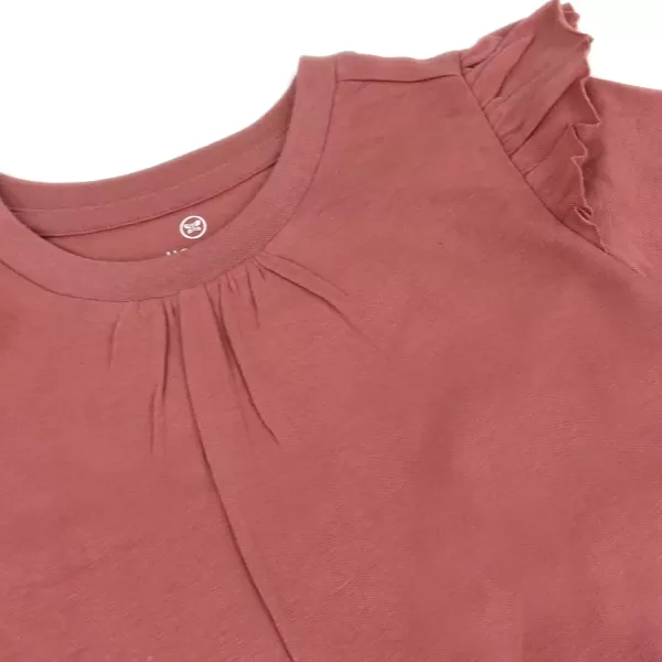 imageHonestBaby Fashion Outfit Sets Tops and Bottoms 100 Organic Cotton for Baby Toddler Girls LEGACY Tiger Time 4TFall Vibes