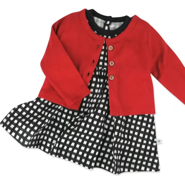 imageHonestBaby Fashion Outfit Sets Tops and Bottoms 100 Organic Cotton for Baby Toddler Girls LEGACY Tiger Time 4TMini Painted Buffalo Check