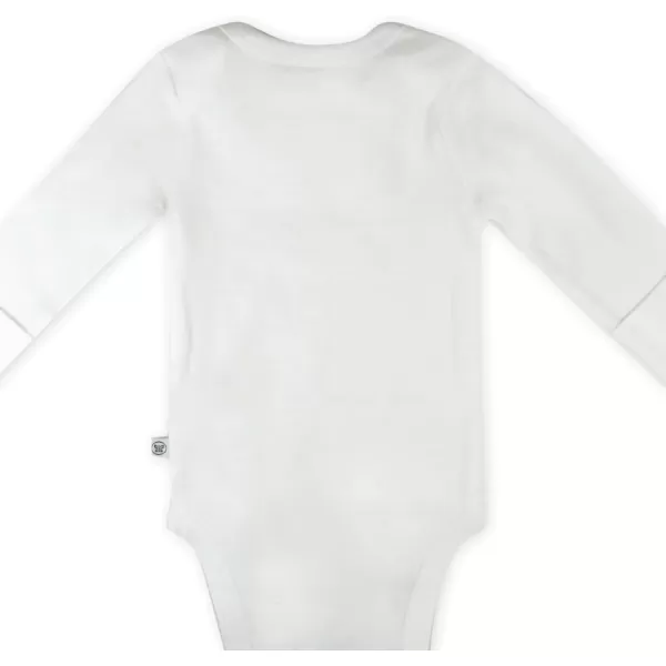 imageHonestBaby Baby 3Pack Long Sleeve Bodysuits Onepiece Organic Cotton for Infants3pack Dark Navy