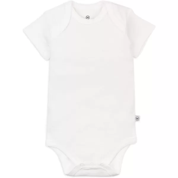 imageHonestBaby unisexbaby 3pack Short Sleeve Bodysuits Onepiece 100 Organic Cotton for Infant Baby Boys Girls Unisex3pack Gray Ombre