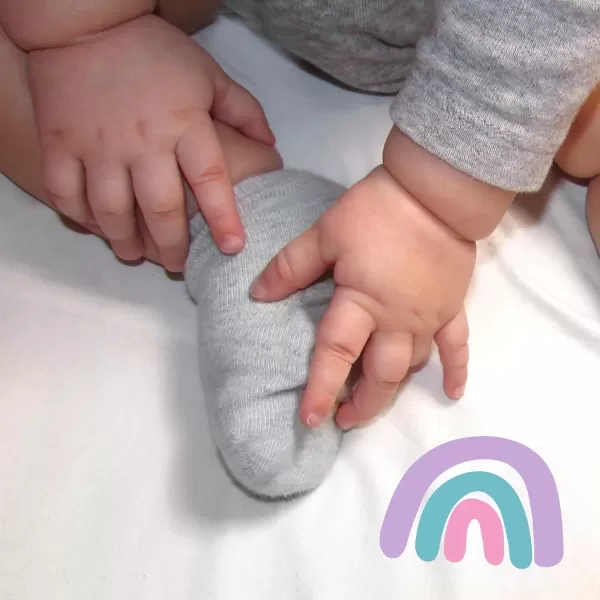 imageHonestBaby Baby Multipack Cozy Socks Sustainably Made for Infant Newborn Baby Toddler Kids Boys Girls Unisex10pack Rainbow Pinks