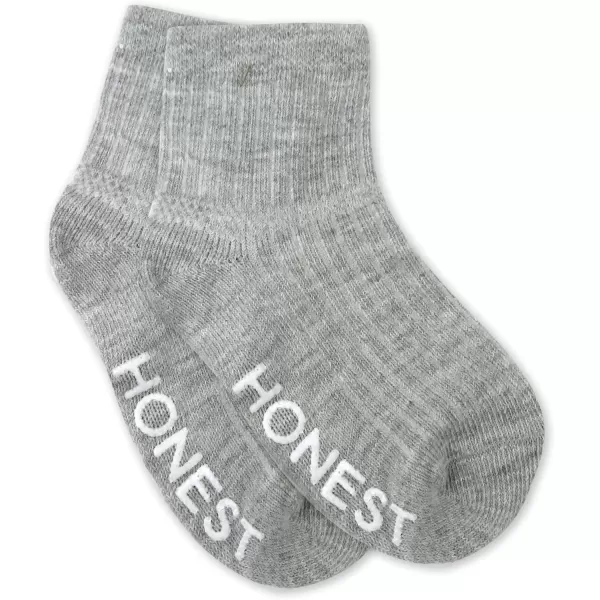 imageHonestBaby Baby Multipack Cozy Socks Sustainably Made for Infant Newborn Baby Toddler Kids Boys Girls Unisex3pack Natural Ombre