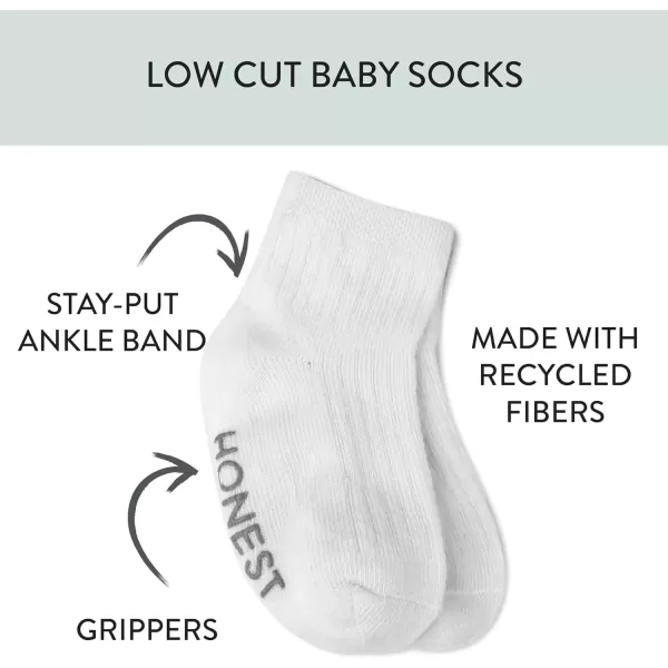 imageHonestBaby Baby Multipack Cozy Socks Sustainably Made for Infant Newborn Baby Toddler Kids Boys Girls Unisex5pack Gray Ombre