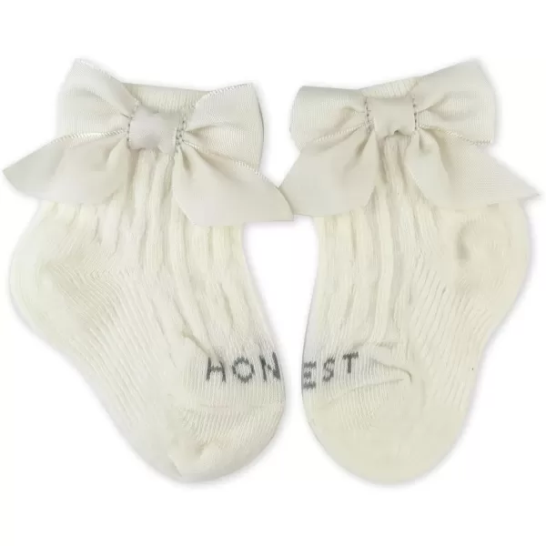 imageHonestBaby UnisexBaby Multipack Cozy Socks Sustainably MadeSnow White