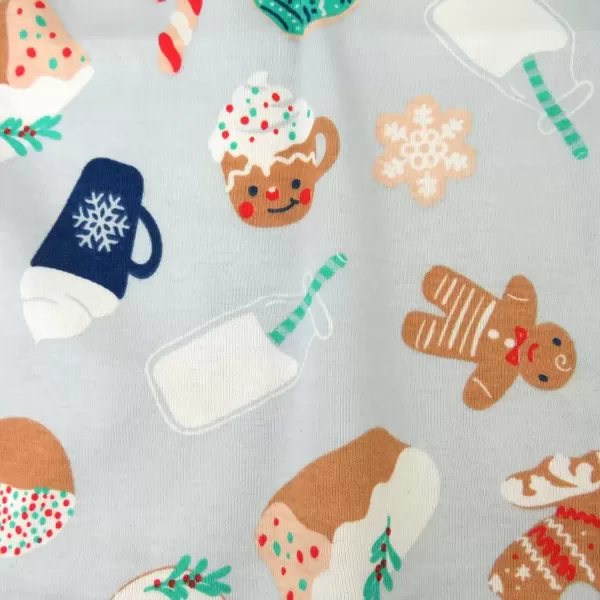 imageHonestBaby Multipack 2 4Piece Pajamas Sleepwear Holiday 100 Organic Cotton Infant Baby and Toddler Boys Girls Unisex Everything Nice