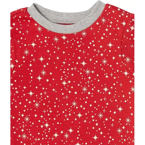 imageHonestBaby Multipack 2Piece ampamp 4Piece Pajamas Sleepwear Holiday 100 Organic Cotton Infant Baby and Toddler Boys Girls Unisex
