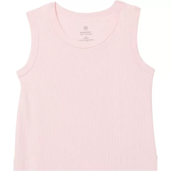 imageHonestBaby Baby Romper Coverall Sets OnePiece Jumpsuit Organic Cotton for Infant Baby Boys Girls ampamp Unisex LEGACYJungle Leaves Pink