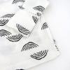 imageHonestBaby Baby 3Piece Organic Cotton Kimono Top Footed Pant ampamp HeadbandBeanie Set LegacyRainbow Geo White
