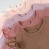 imageHonestBaby Long Sleeve Bodysuits Multipack Organic Cotton for Infant Baby Girls5pack Autumn Pinks