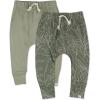 imageHonestBaby Baby and Toddler Organic Cotton Pull On Jogger Pants Multipack Legacy2pack Avocado Leaf