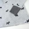imageHonestBaby 2Piece Pajamas Sleepwear PJs 100 Organic Cotton for Infant Baby and Toddler BoyGrey Scotty Dog