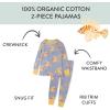 imageHonestBaby 2Piece Pajamas Sleepwear PJs 100 Organic Cotton for Infant Baby and Toddler BoyLionfish