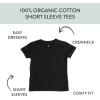 imageHonestBaby Baby Tshirt 100 Organic Cotton Infant BabyGray Ombre