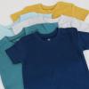imageHonestBaby Baby Tshirt 100 Organic Cotton Infant BabyOcean Rainbow
