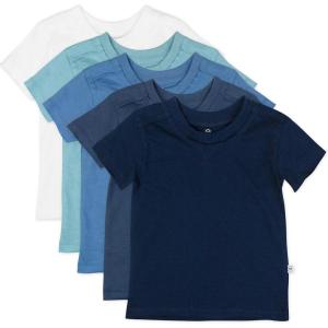 imageHonestBaby Baby Tshirt 100 Organic Cotton Infant BabyBlue Ombre