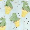 imageHonestBaby 2Piece Pajamas Sleepwear PJs 100 Organic Cotton for Baby Toddler Kids Boy Dino Delight