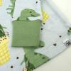 imageHonestBaby 2Piece Pajamas Sleepwear PJs 100 Organic Cotton for Baby Toddler Kids Boy Dino Delight