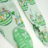 imageHonestBaby Baby Girls Celebration NonSlip Footed Pajamas OnePiece Sleeper ZipFront Pjs 100 Organic CottonClover Crunch