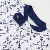 imageHonestBaby NonSlip Footed Pajamas OnePiece Sleeper ZipFront Pjs 100 Organic Cotton for Baby BoysCompass
